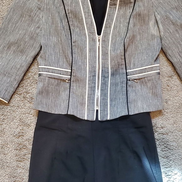 Lot X 6 Office Work Bundle Blazer Jacket Pants Button Up Shirt Blouses Tailored - Picture 5 of 13